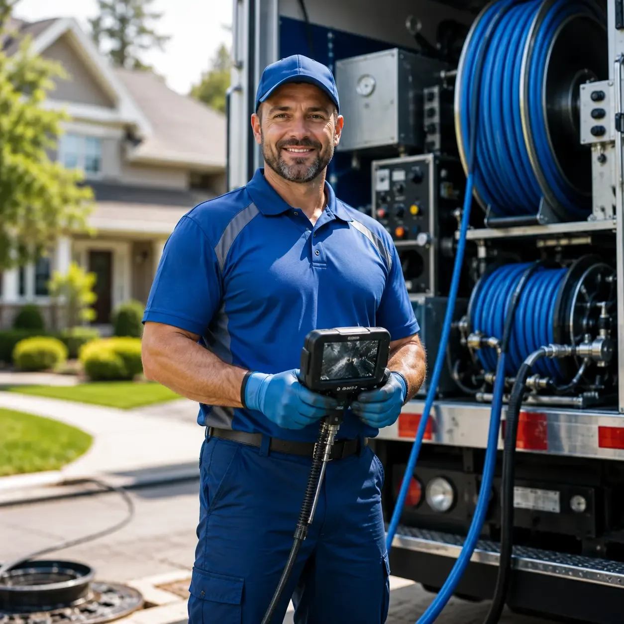 Local outdoor drain cleaning specialists in Winters, CA